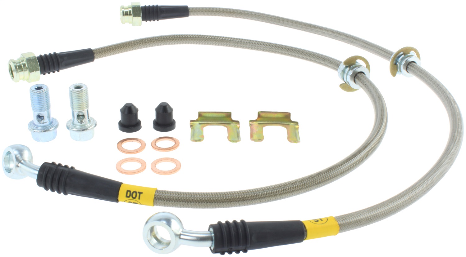 StopTech 950.47503 - 93-01 Impreza Stainless Steel Rear Brake Lines
