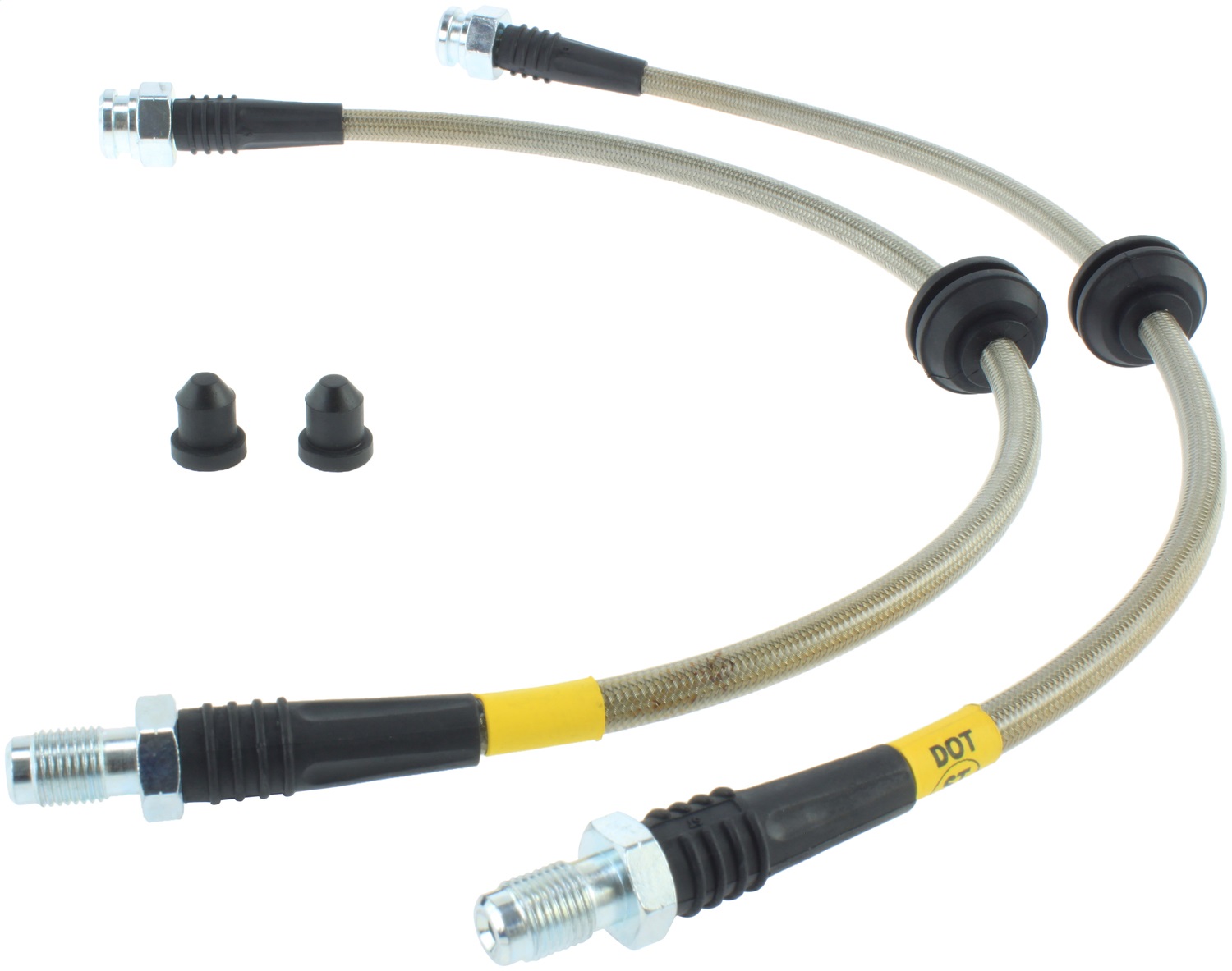 StopTech 950.61007 - 2013-2014 Ford Focus ST (Euro Only) Stainless Steel Front Brake Lines StopTech 950.61007 - 2013-2014 Ford Focus ST (Euro Only) Stainless Steel Front Brake Lines