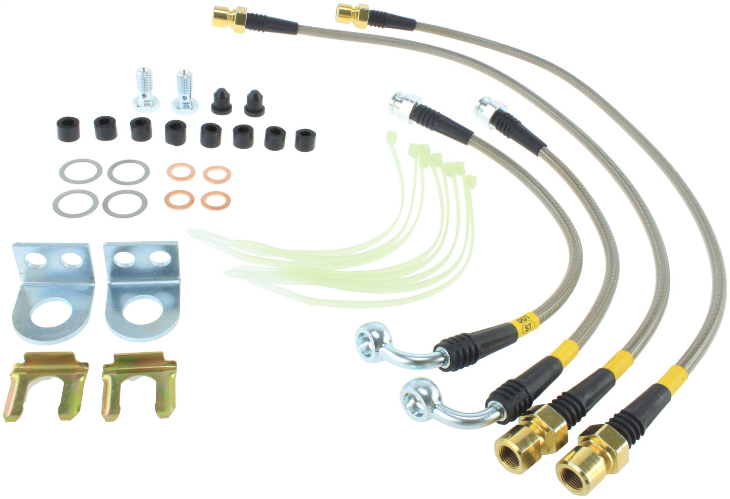 StopTech 950.61507 - Stainless Steel Brake Lines Kit