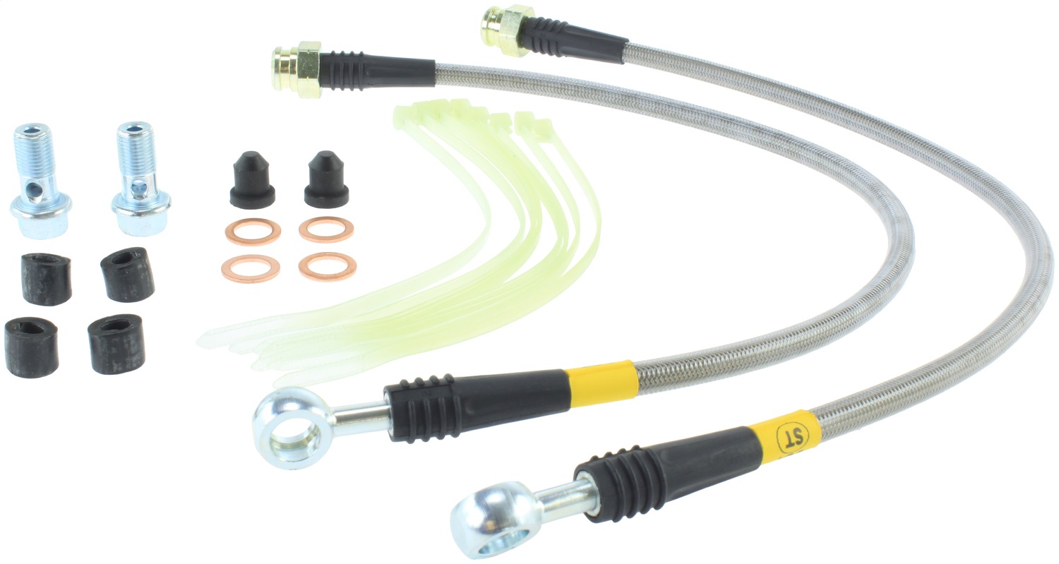 StopTech 950.58001 - 11-14 Jeep Grand Cherokee (all) Stainless Steel Front Brake Lines