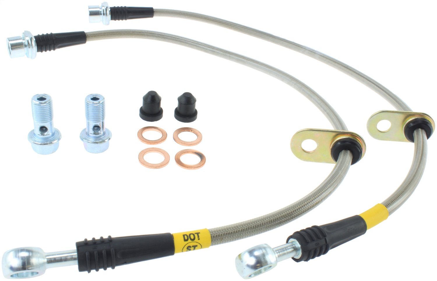 StopTech 950.44516 - 92-01 Toyota Camry Stainless Steel Rear Brake Lines