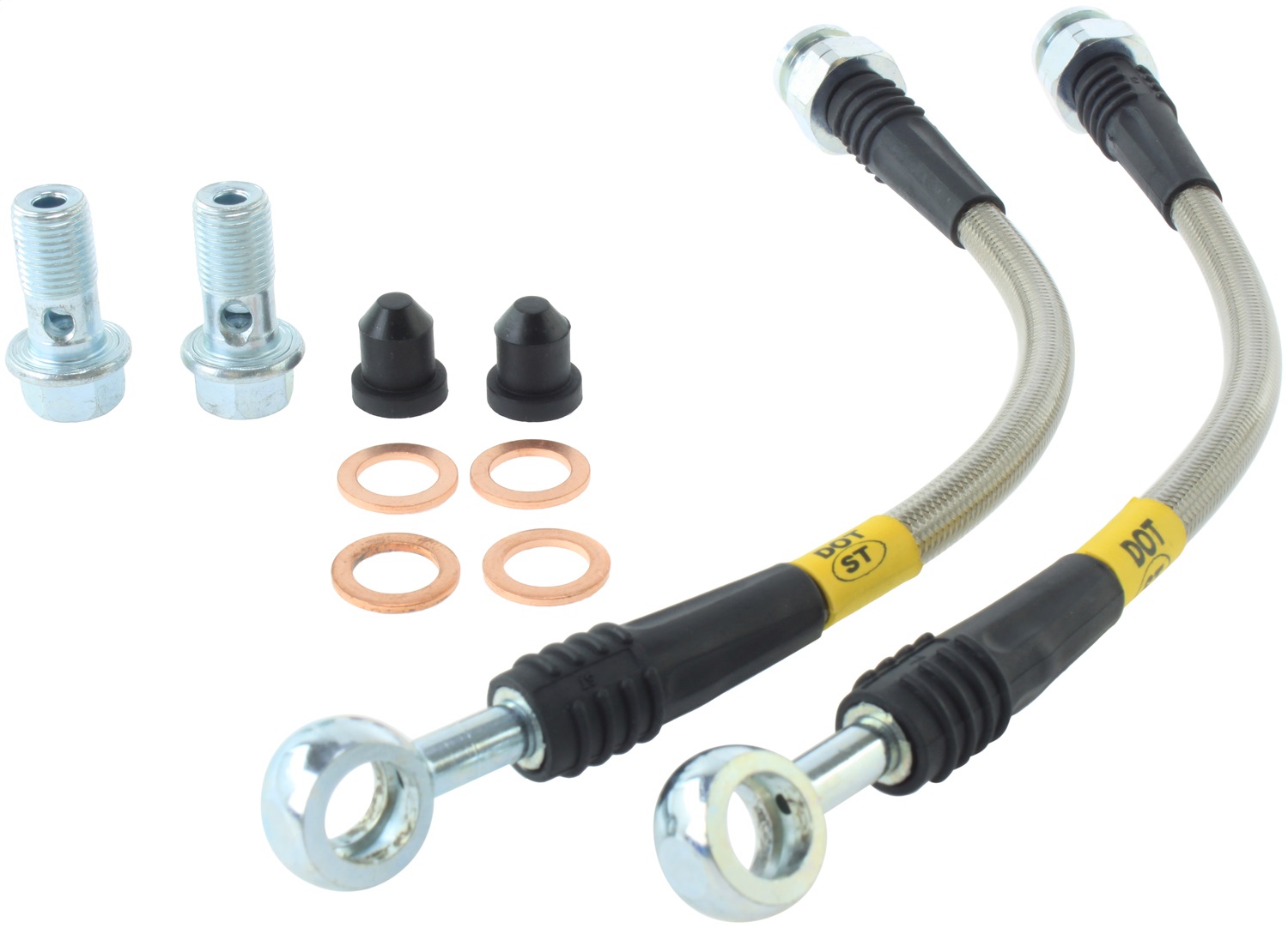 StopTech 950.62501 - 98-02 Chevy Camaro Stainless Steel Rear Brake Lines