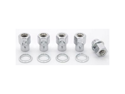 Weld 601-1452 - Open End Lug Nuts w/Centered Washers 12mm x 1.5 - 5pk