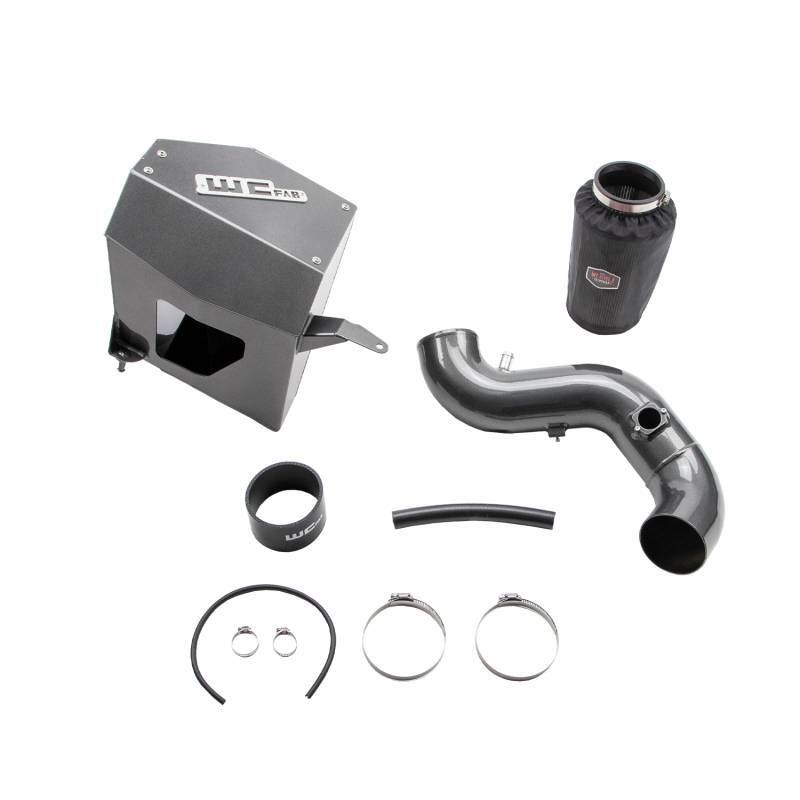 Wehrli WCF100875-GW - 10-12 6.7L Cummins 4in. Intake Kit - Gloss White
