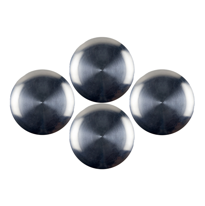 Wehrli WCF102008 - 19+ Honda Talon Billet Hub Cap Kit for OEM Wheels - Raw