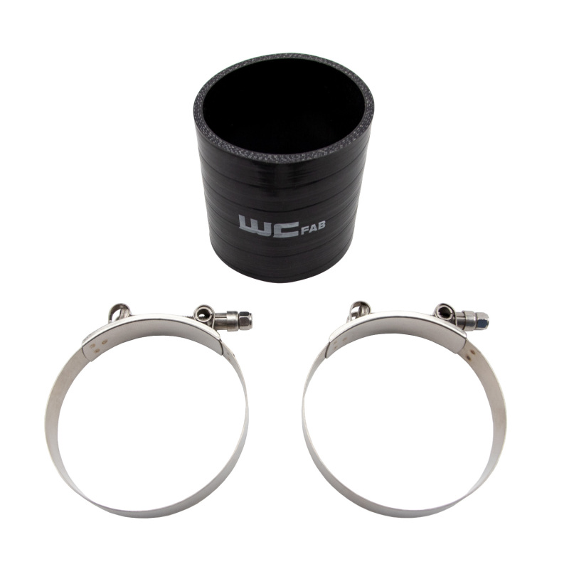 Wehrli WCF207-111 - 3.5in ID x 4in Long Silicone Boot and Clamp Kit Wehrli WCF207-111 - 3.5in ID x 4in Long Silicone Boot and Clamp Kit