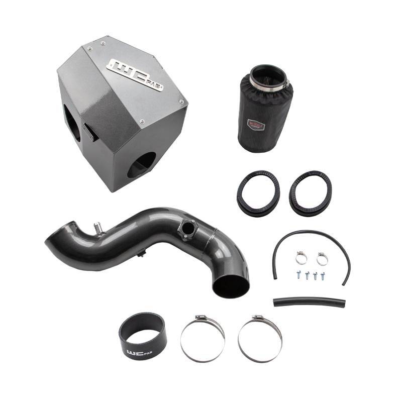 Wehrli WCF100881-SGB - 13-18 Cummins 6.7L Intake Kit 4in - Semi-Gloss Black Wehrli WCF100881-SGB - 13-18 Cummins 6.7L Intake Kit 4in - Semi-Gloss Black