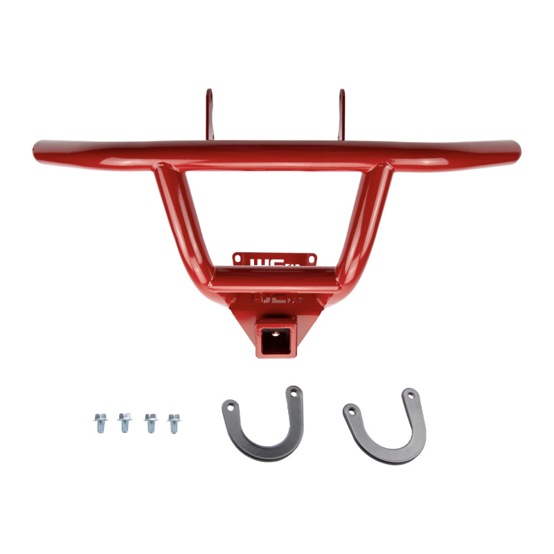 Wehrli WCF102024-TNR - 19-22 Honda Talon X/R Rear Bumper w/ Receiver Hitch - Talon Red