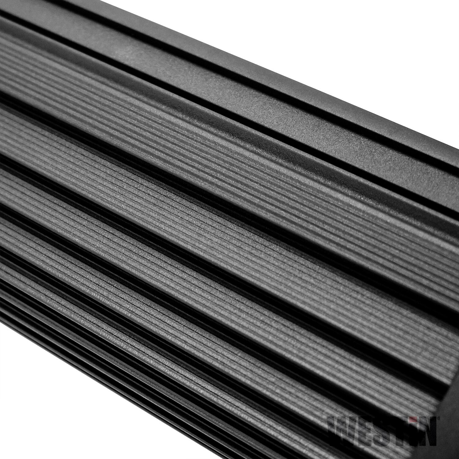 Westin 09-12212-24C - B-FORCE LED Light Bar Double Row 12 inch Combo w/3W Cree - Black
