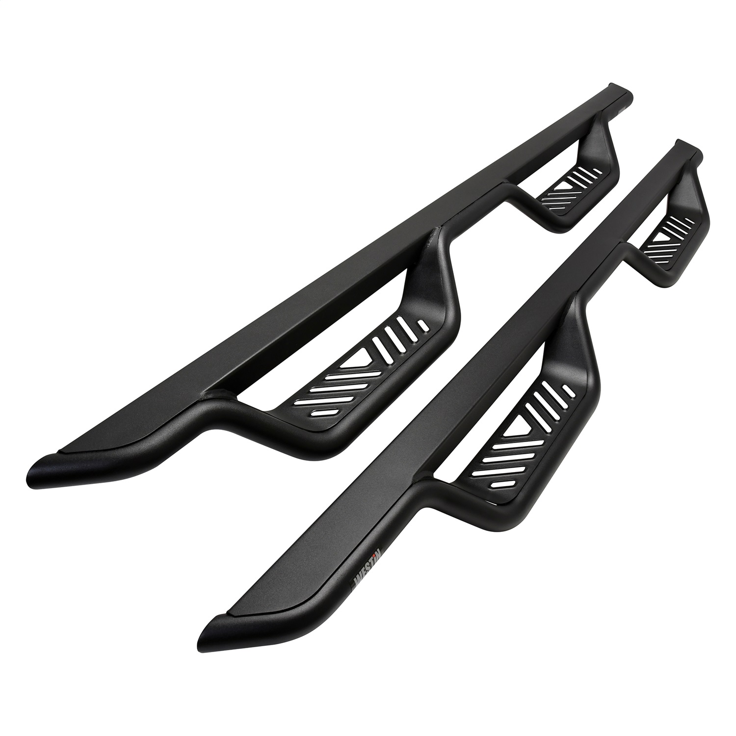 Westin 20-12775 - 05-22 Toyota Tacoma Double Cab Outlaw Drop Nerf Step Bars - Black