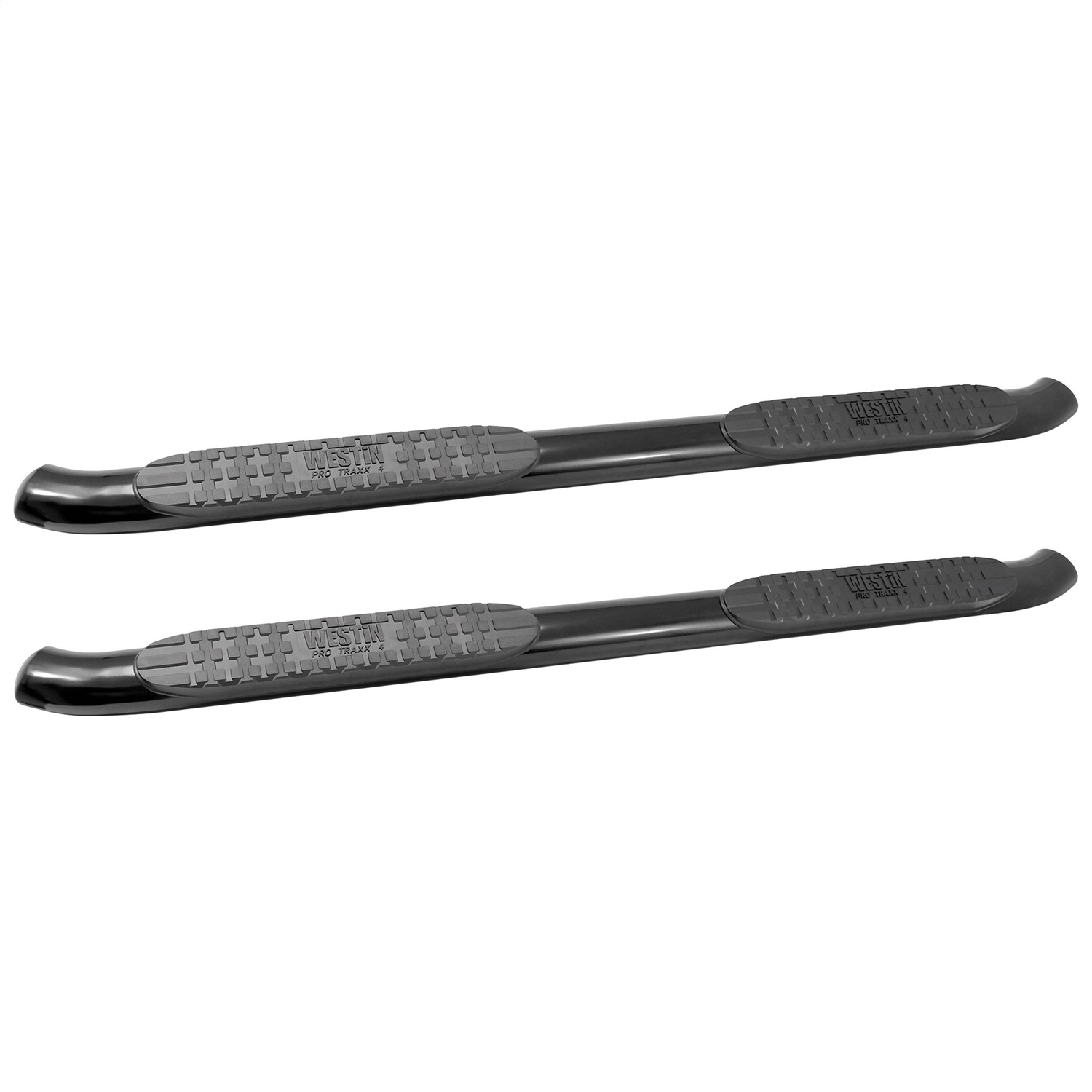 Westin 21-23715 - 2014-2018 Chevrolet/GMC Silverado Sierra 1500 Dbl Cab PRO TRAXX 4 Oval Nerf Step Bars - Black Westin 21-23715 - 2014-2018 Chevrolet/GMC Silverado Sierra 1500 Dbl Cab PRO TRAXX 4 Oval Nerf Step Bars - Black