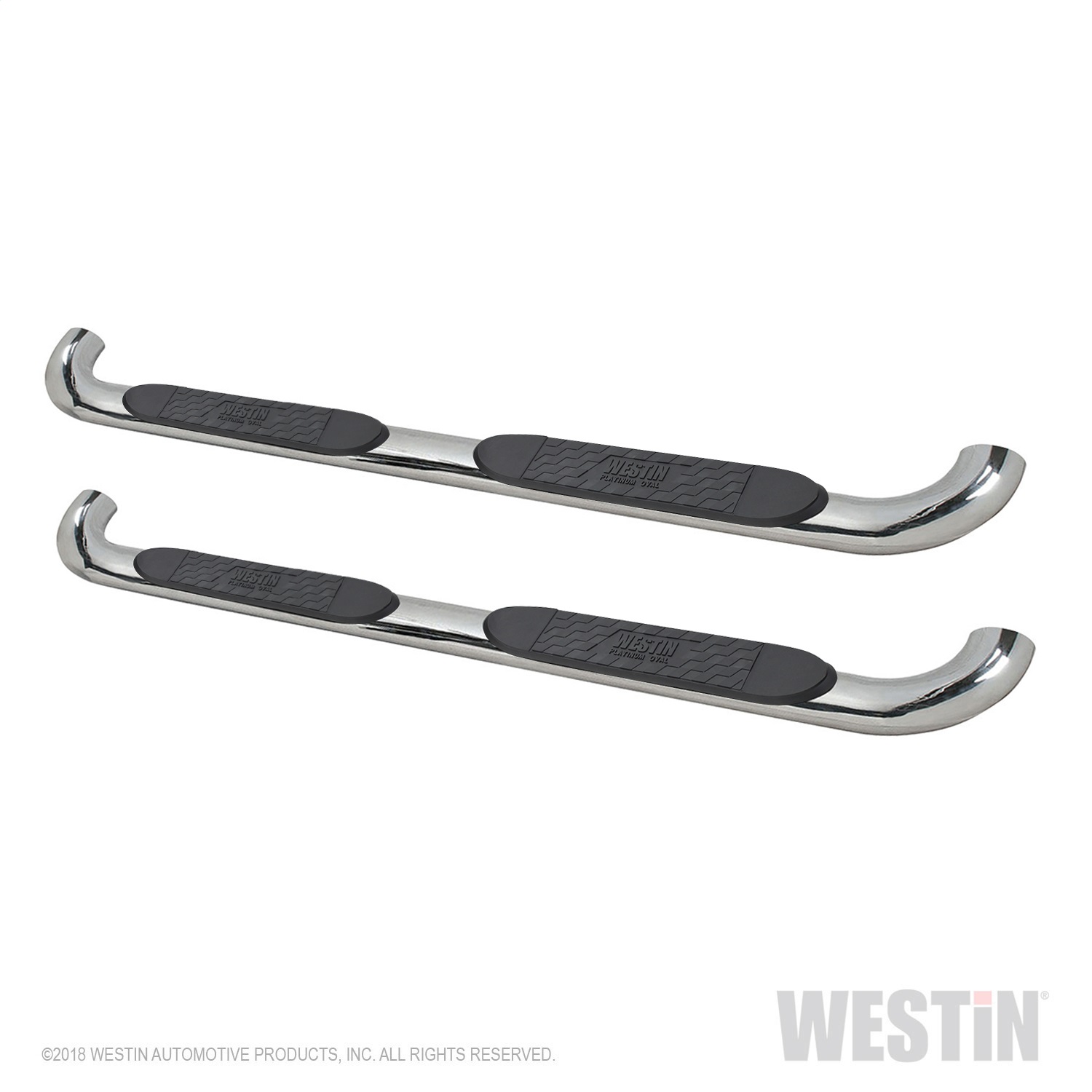 Westin 21-4090 - Platinum 4 Oval Nerf Step Bars
