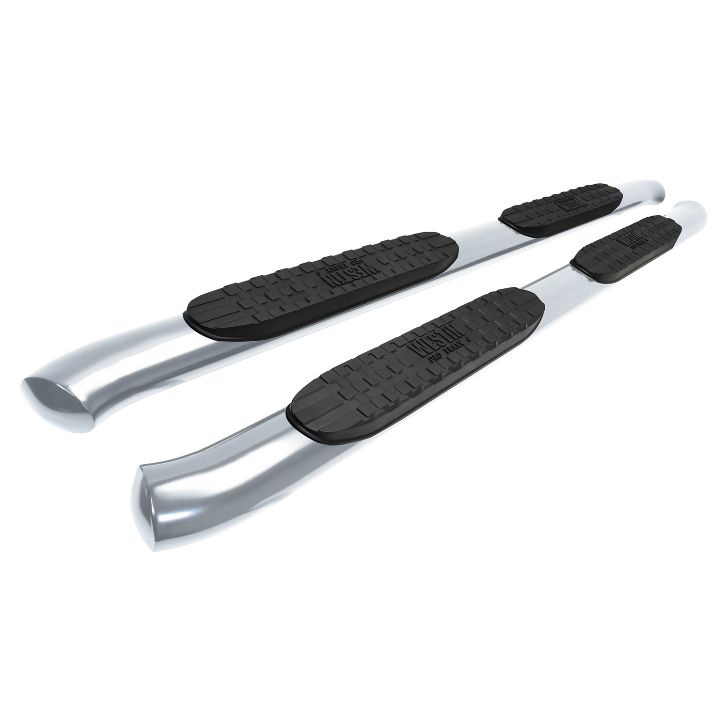 Westin 21-24220 - 2022 Toyota Tundra Double Cab PRO TRAXX 4 Oval Nerf Step Bars - Stainless Steel
