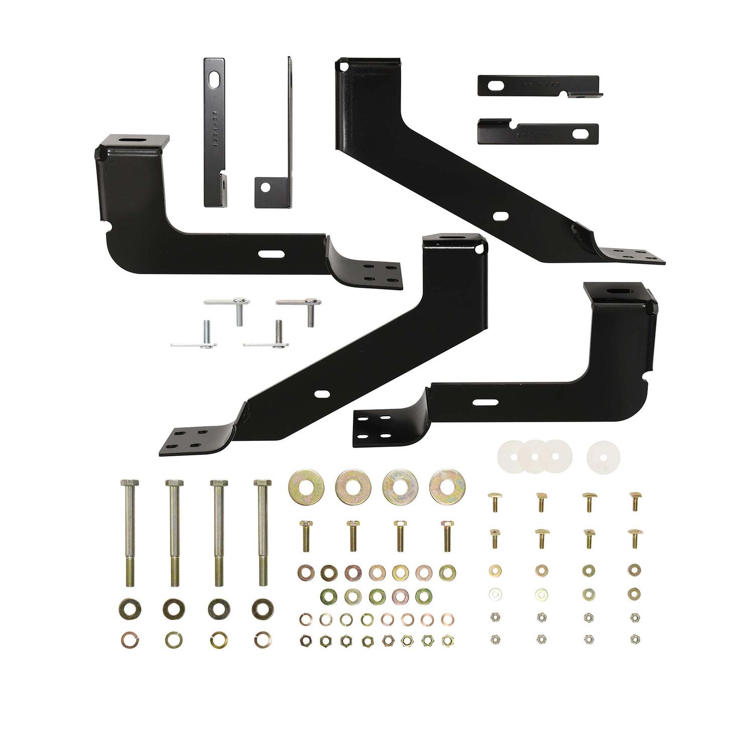 Westin 22-1015 - 2002-2008 Dodge Ram Quad Cab 1500 Premier Oval Nerf Step Bar Mount Kit - Black