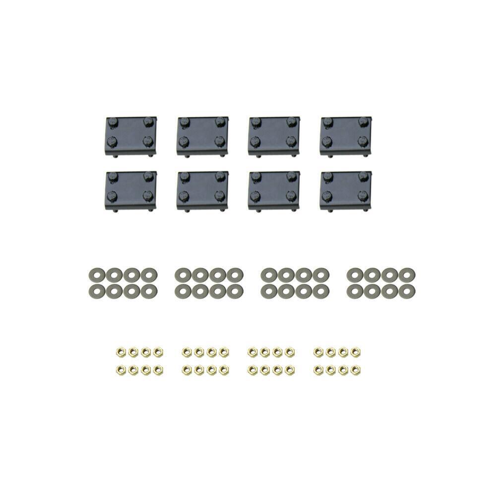 Westin 22-1005 - 1998-2001 Dodge Ram Quad Cab 1500 Premier Oval Nerf Step Bar Mount Kit - Black