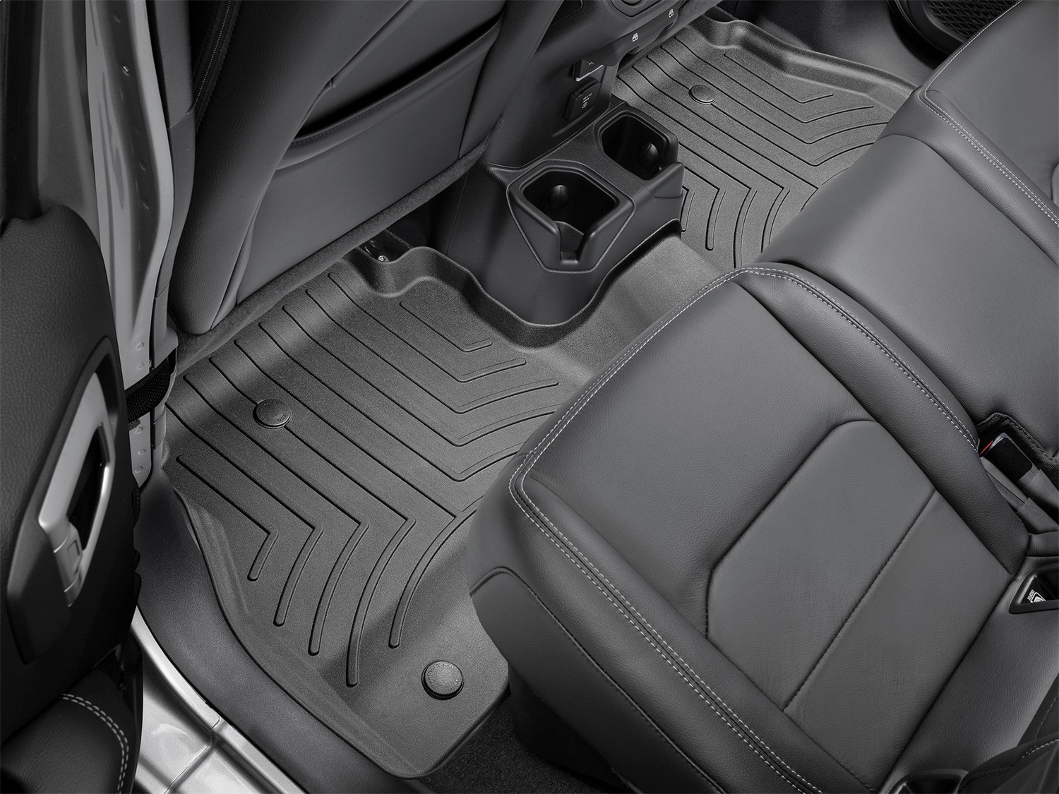 Weathertech 442712IM - FloorLiner™ HP; Black; Rear; Weathertech 442712IM - FloorLiner™ HP; Black; Rear;