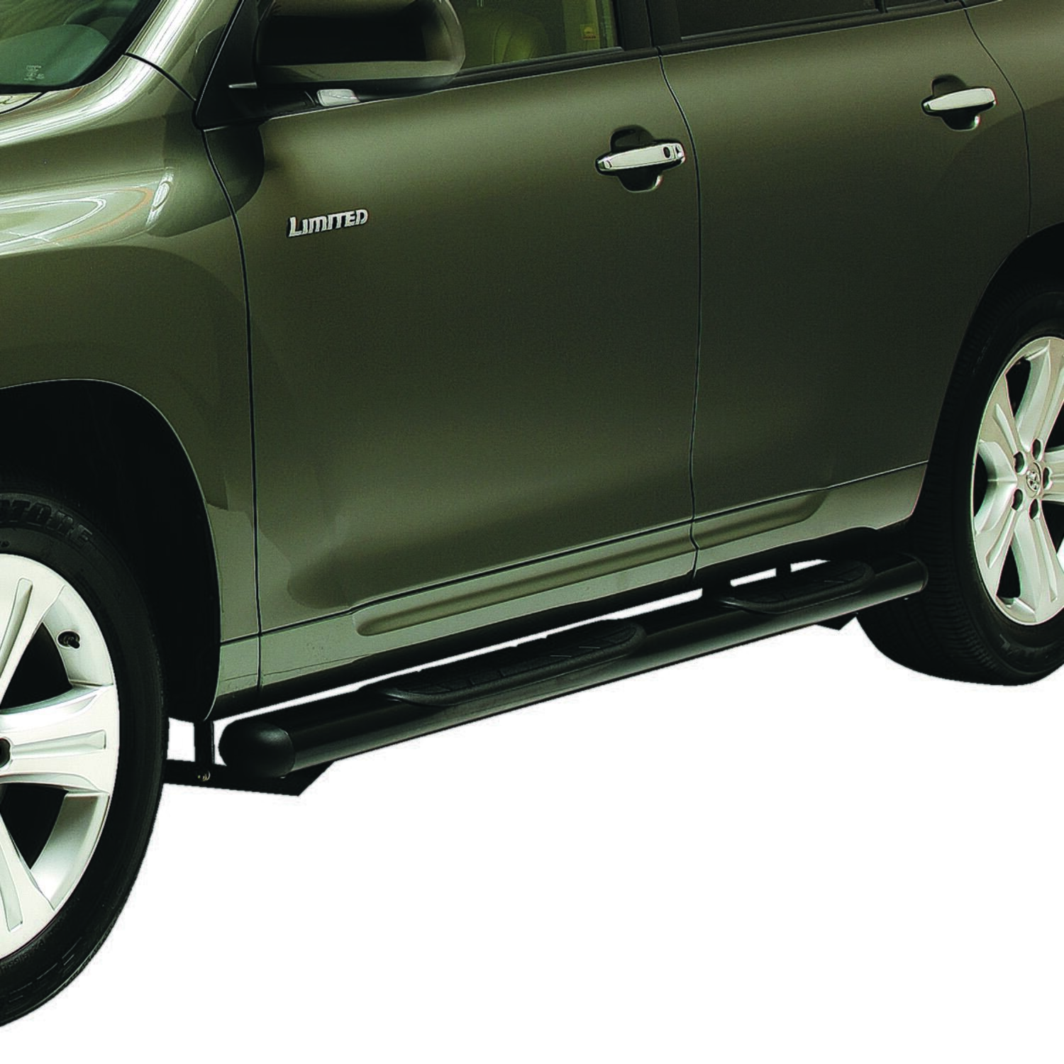 Westin 22-1825 - 2008-2013 Toyota Highlander Premier Oval Nerf Step Bar Mount Kit - Black Westin 22-1825 - 2008-2013 Toyota Highlander Premier Oval Nerf Step Bar Mount Kit - Black