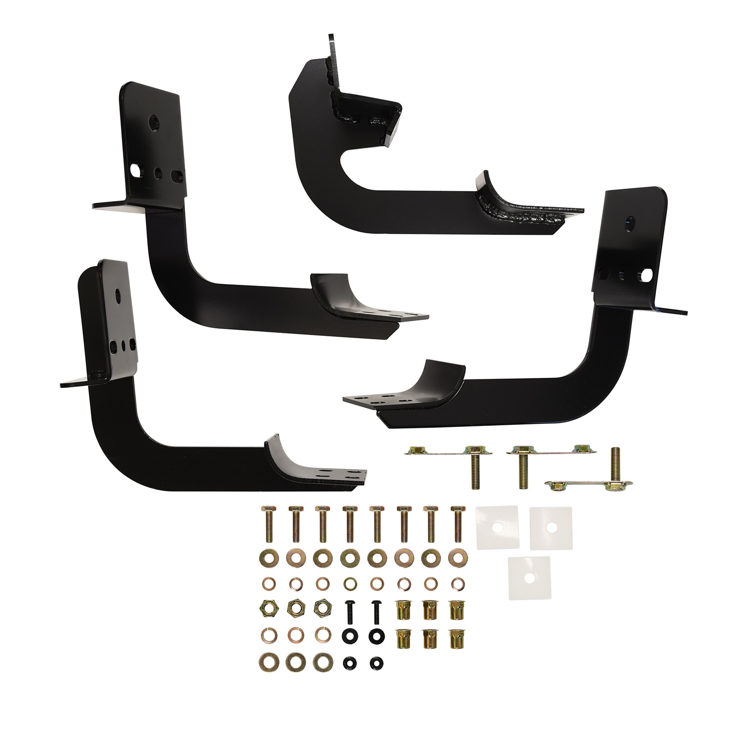 Westin 22-1895 - 2009-2018 Dodge/Ram 1500 Reg Cab Premier Oval Nerf Step Bar Mount Kit - Black