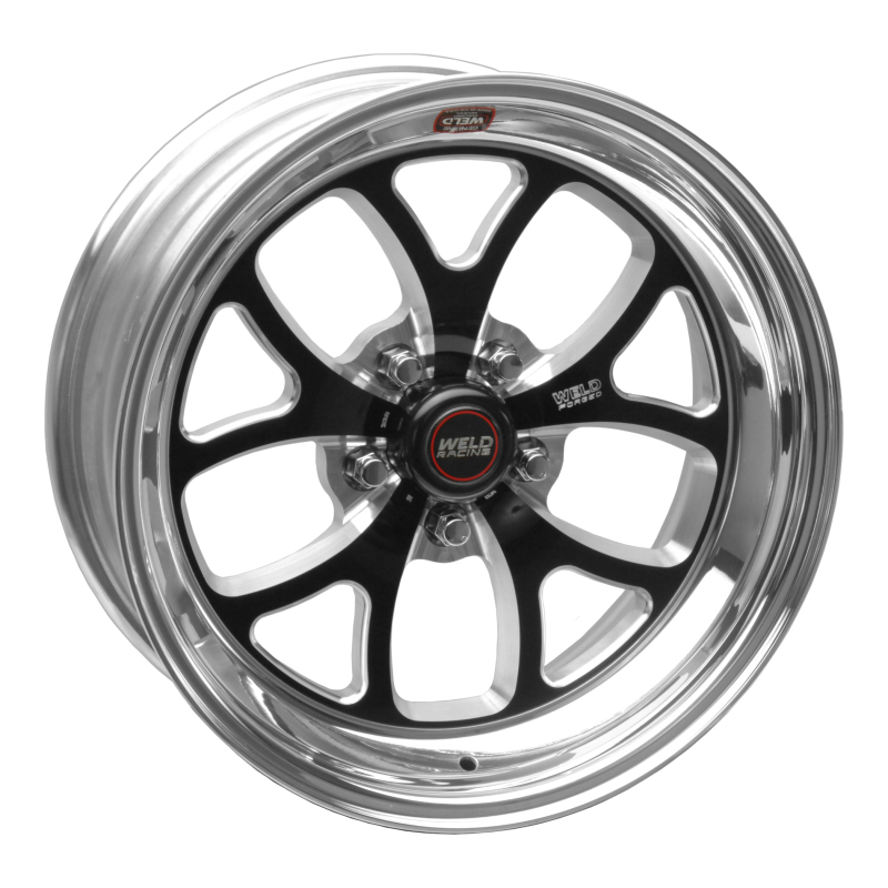 Weld 76LB7047A25A - S76 17x4.7 / 5x4.5 BP / 2.5in. BS Black Wheel (Low Pad) - Non-Beadlock Weld 76LB7047A25A - S76 17x4.7 / 5x4.5 BP / 2.5in. BS Black Wheel (Low Pad) - Non-Beadlock