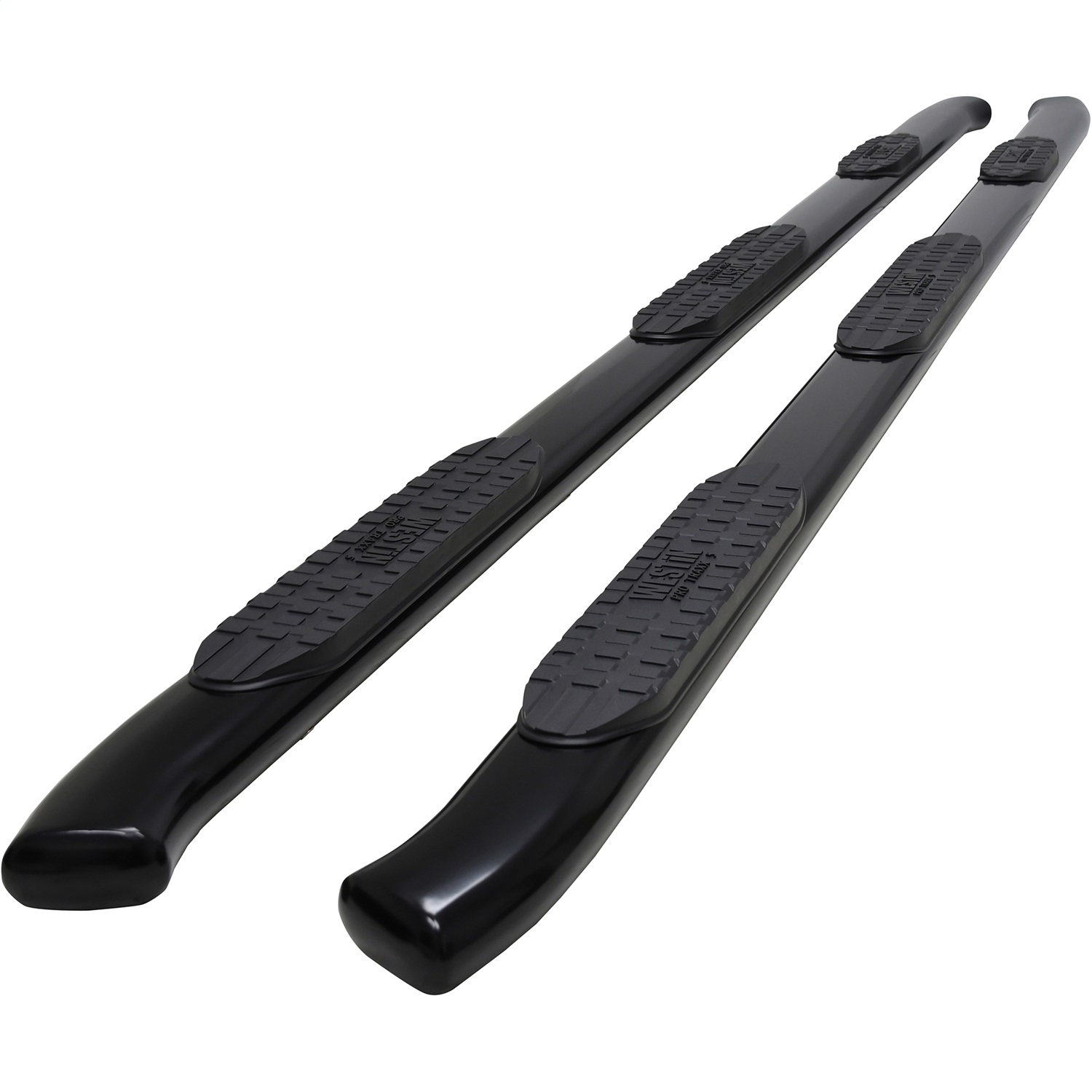 Westin 21-534775 - 2020 Chevy Silverado 2500/3500 Crew Cab (8ft Bed) PRO TRAXX 5 Oval W2W Nerf Step Bars - Black