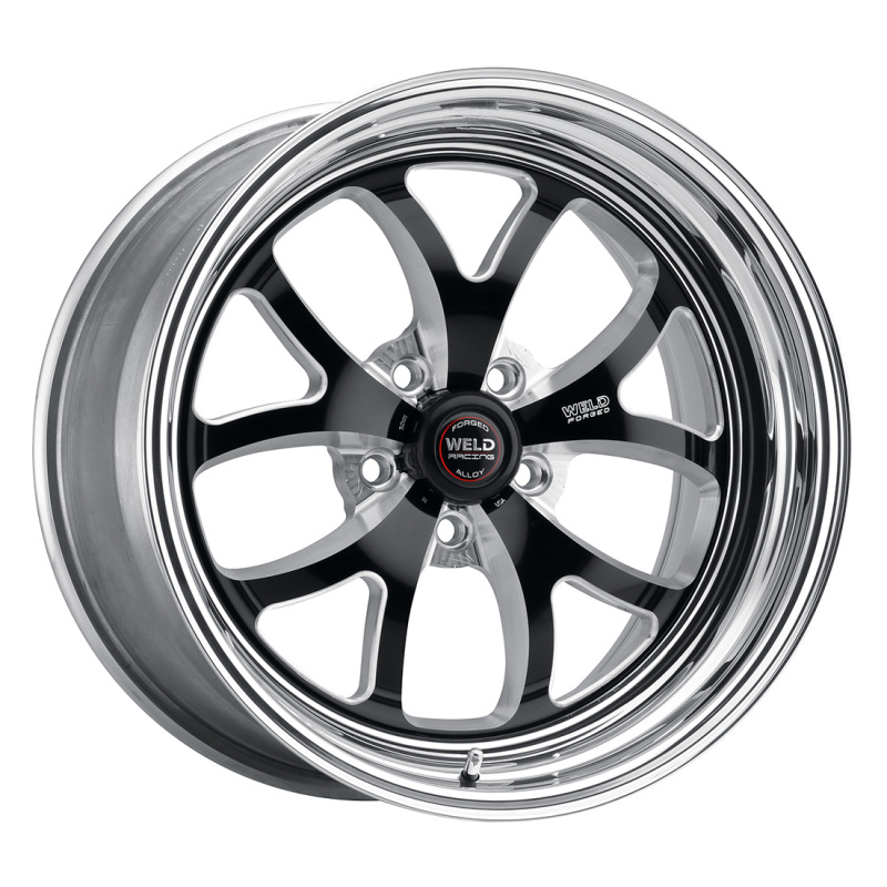 Weld 76MB-511W65C - S76 15x11 / 5x115 BP / 6.5in BS Black Wheel - Non-Beadlock Weld 76MB-511W65C - S76 15x11 / 5x115 BP / 6.5in BS Black Wheel - Non-Beadlock
