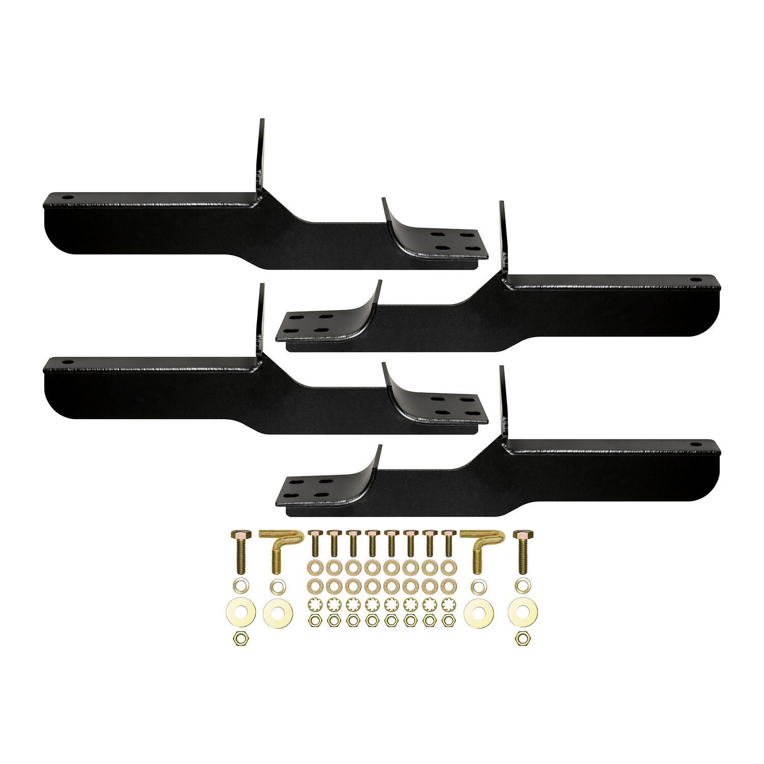 Westin 22-1985 - 2011-2018 Dodge/Jeep Durango Premier Oval Nerf Step Bar Mount Kit - Black