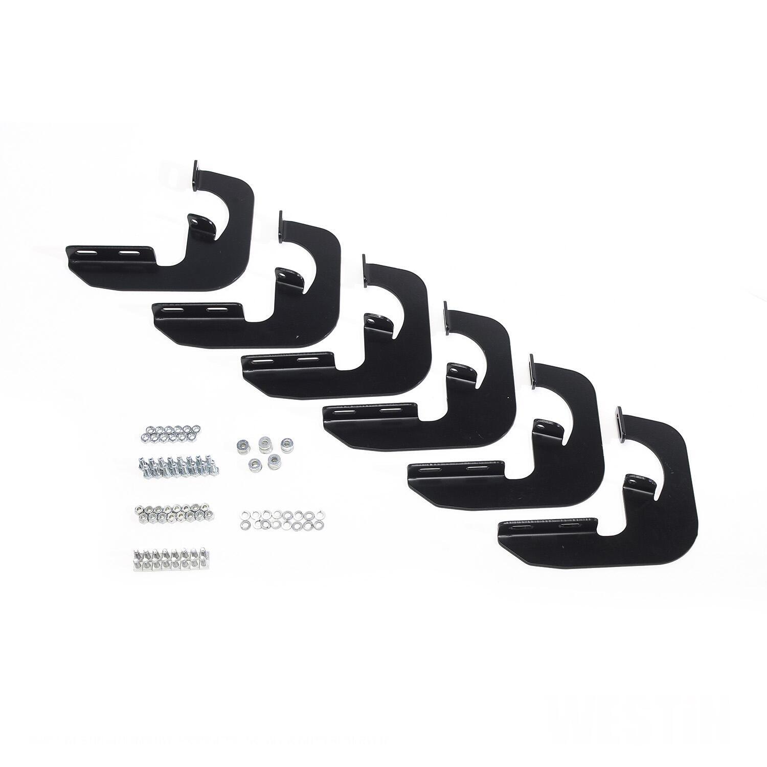 Westin 27-1645 - 2005-2013 Chevrolet/GMC Suburban/Tahoe/Yukon/Yukon XL Running Board Mount Kit - Black