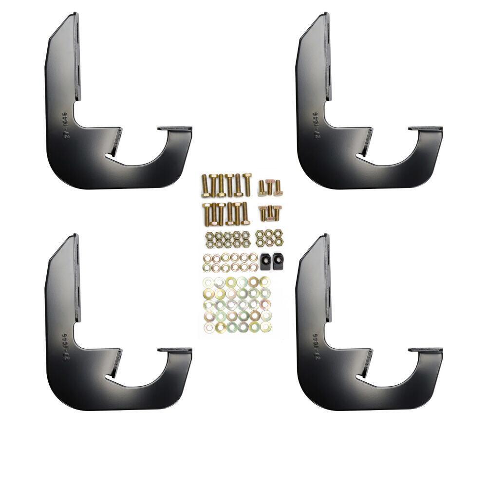 Westin 27-2135 - 2014-2018 Chevy Silverado 1500 Reg Cab (Rocker Mount) Running Board Mount Kit - Black