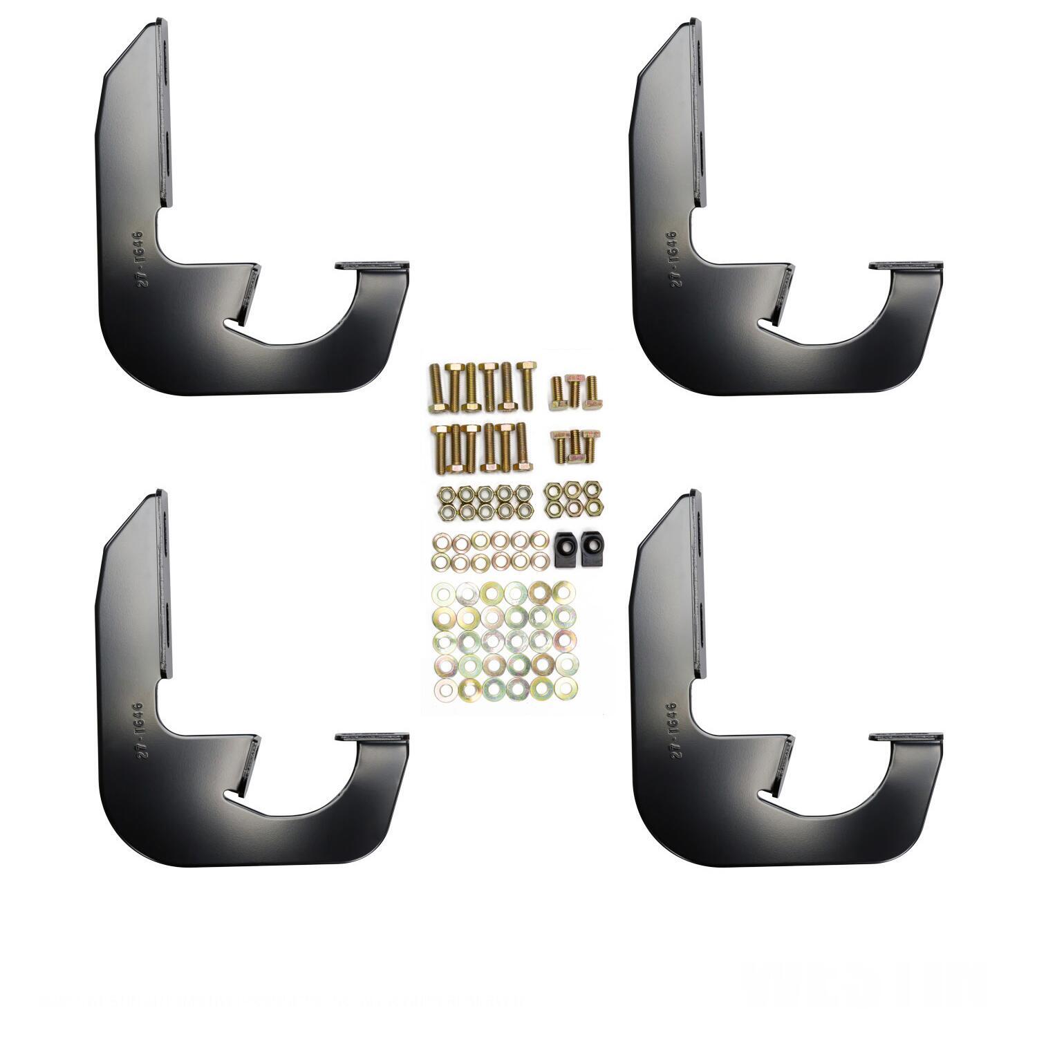 Westin 27-1855 - 2008-2013 Toyota Highlander Running Board Mount Kit - Black
