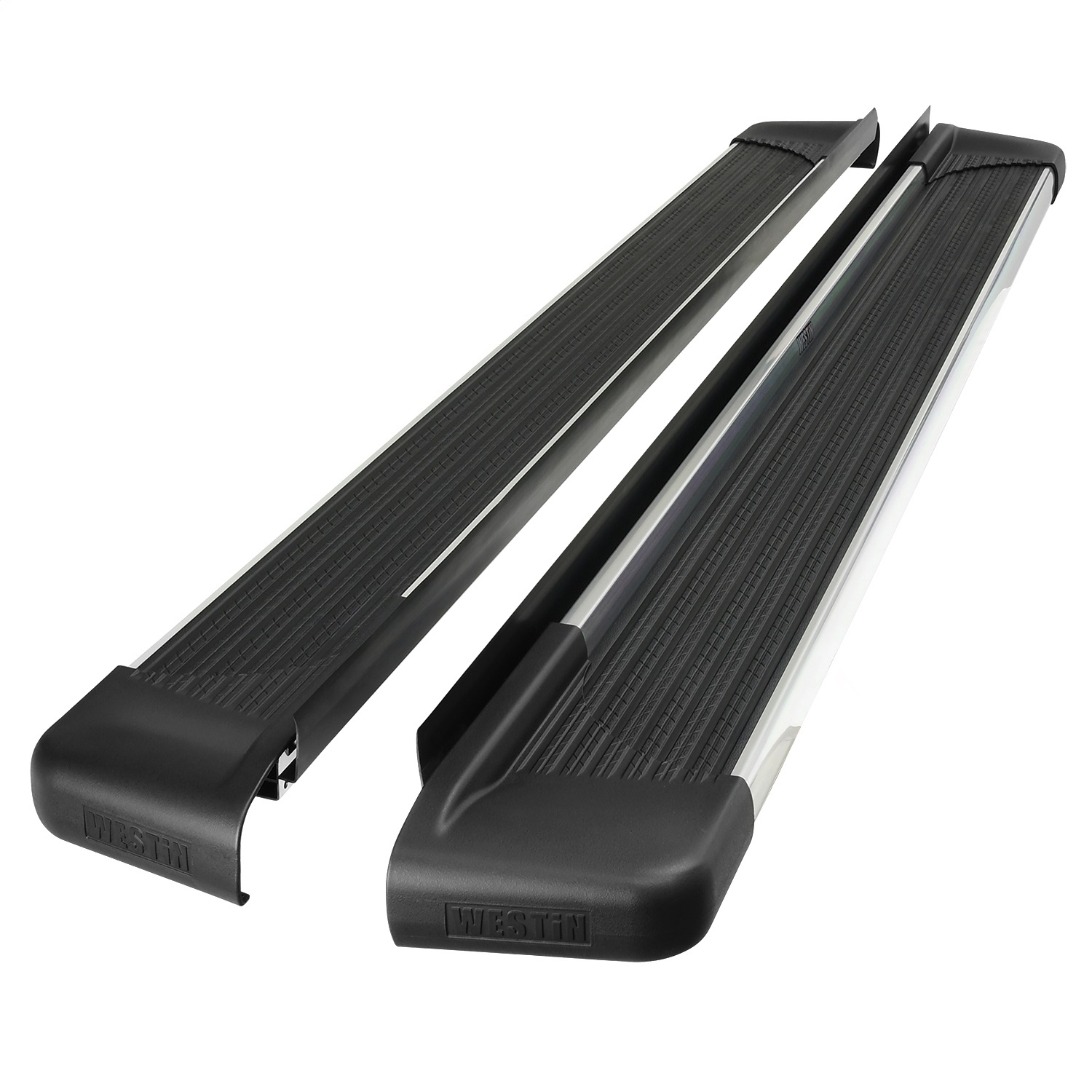 Westin 27-64750 - SG6 Polished Aluminum Running Boards 85.50 in