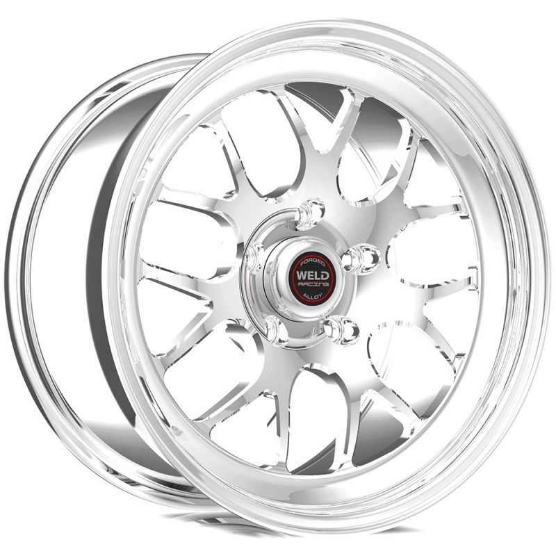 Weld 77MP510G55G - S77 15x10.33 / 5x135 BP / 5.5IN BS Polished Wheel (Med Pad) - Single Beadlock Weld 77MP510G55G - S77 15x10.33 / 5x135 BP / 5.5IN BS Polished Wheel (Med Pad) - Single Beadlock