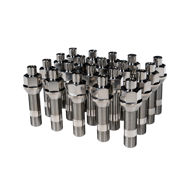 Wheel Mate TIM14C6074R - Titanium Wheel Stud Conversion (Raw Ti) - M14x1.25 to M14x1.5 - 74mm - 60deg Lug Nut Wheel Mate TIM14C6074R - Titanium Wheel Stud Conversion (Raw Ti) - M14x1.25 to M14x1.5 - 74mm - 60deg Lug Nut