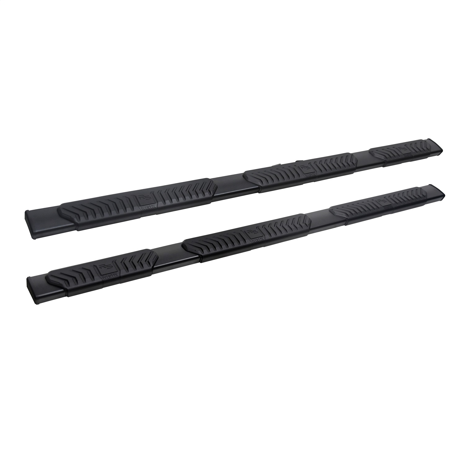 Westin 28-534685 - 2019 Chevrolet Silverado/Sierra 1500 Crew Cab (5.5ft) R5 Modular Nerf Step Bars - Black