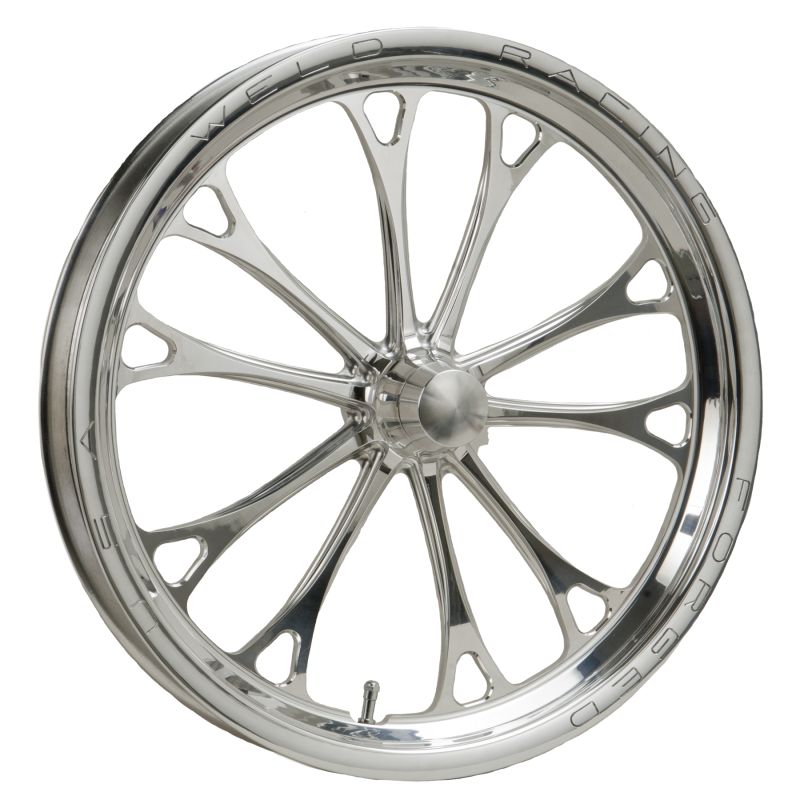 Weld 84P-17001 - V-Series 1-Piece 17x3.5 / Strange Spindle MT / 1.75in. BS Polished Wheel - Non-Beadlock Weld 84P-17001 - V-Series 1-Piece 17x3.5 / Strange Spindle MT / 1.75in. BS Polished Wheel - Non-Beadlock