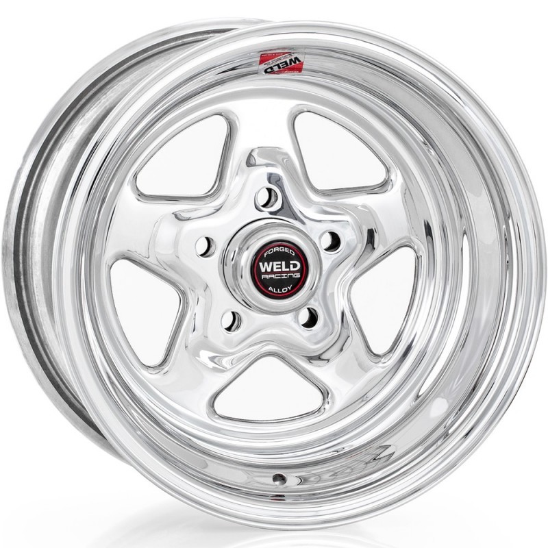 Weld 96-515212 - ProStar 15x15 / 5x4.5 BP / 6.5in. BS Polished Wheel - Non-Beadlock