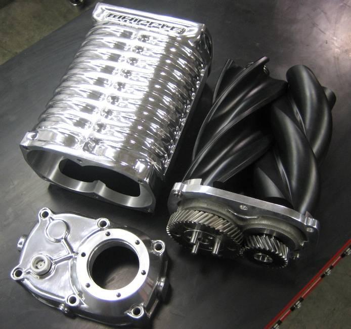 Whipple WSC-140AXB - W140AX Supercharger (2.3 liter) / Black / Extended Drive Ready