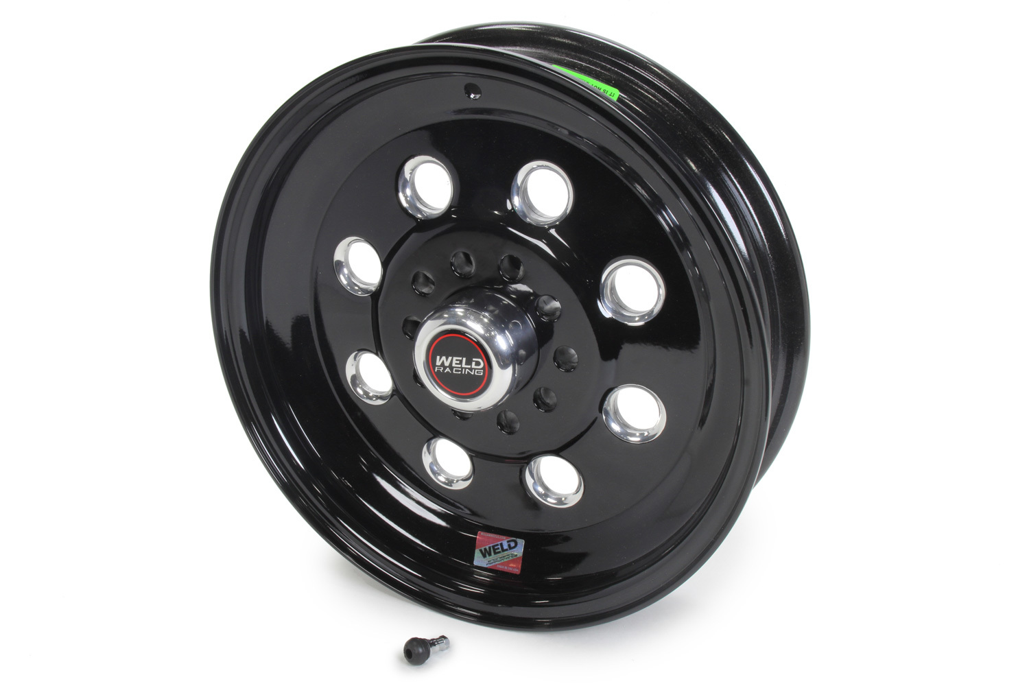 Weld 90B-54340 - Draglite 15x3.5 / 5x4.5 /4.75 BP / 1.375 BS Gloss Black Wheel - Non-Beadlock Weld 90B-54340 - Draglite 15x3.5 / 5x4.5 /4.75 BP / 1.375 BS Gloss Black Wheel - Non-Beadlock