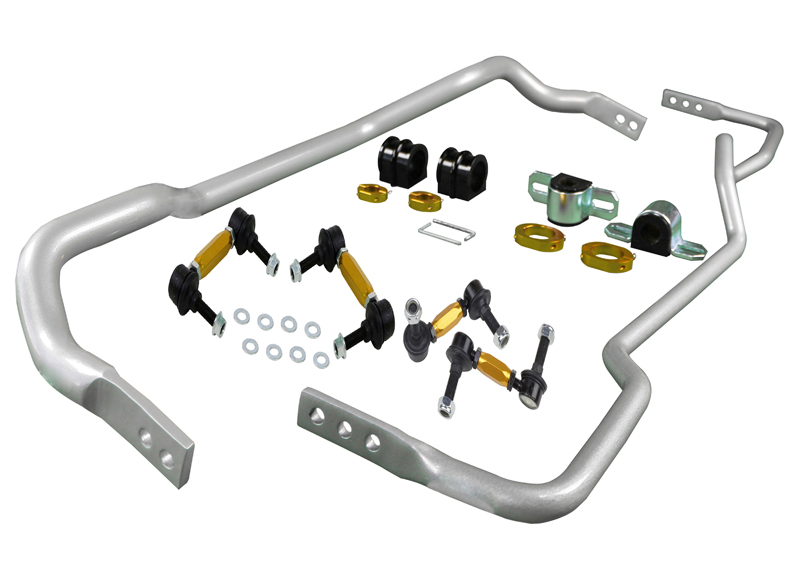 Whiteline BNK006 - 03-08 Nissan 350Z / Infinti G35 Front and Rear Swaybar Assembly Kit