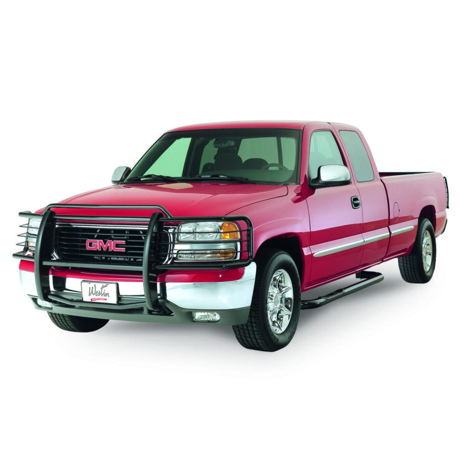Westin 40-0335 - 1999-2002 GMC Sierra 1500LD Sportsman Grille Guard - Black Westin 40-0335 - 1999-2002 GMC Sierra 1500LD Sportsman Grille Guard - Black
