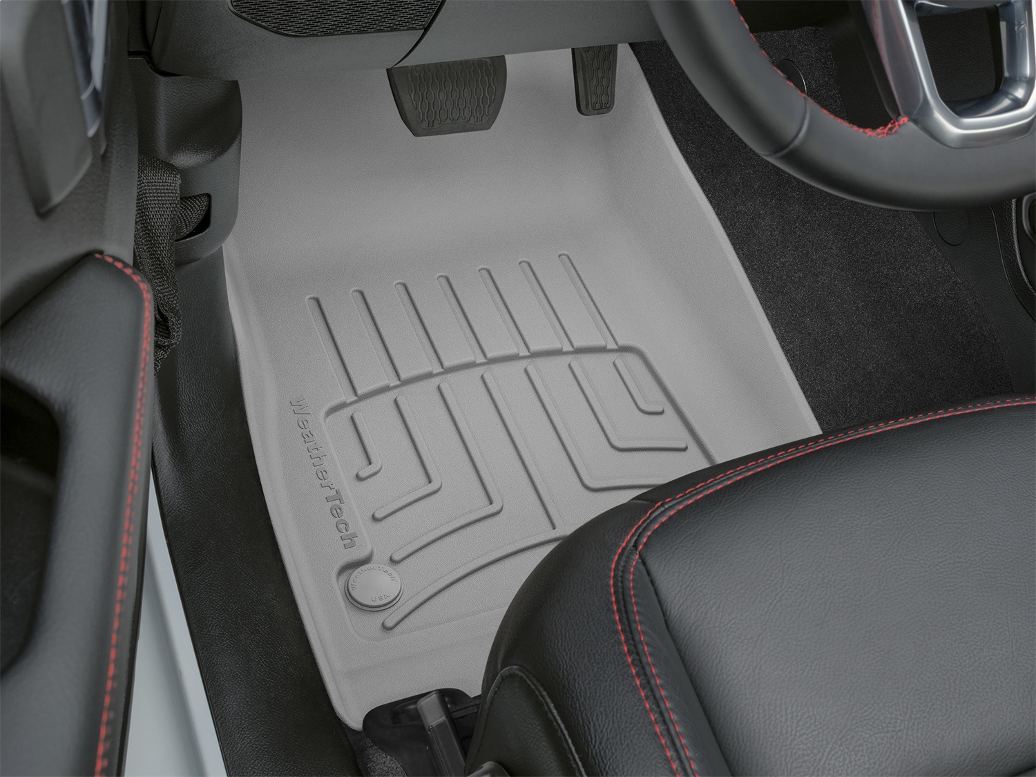 Weathertech 4612281IM - FloorLiner™ HP; Gray; Front; Weathertech 4612281IM - FloorLiner™ HP; Gray; Front;