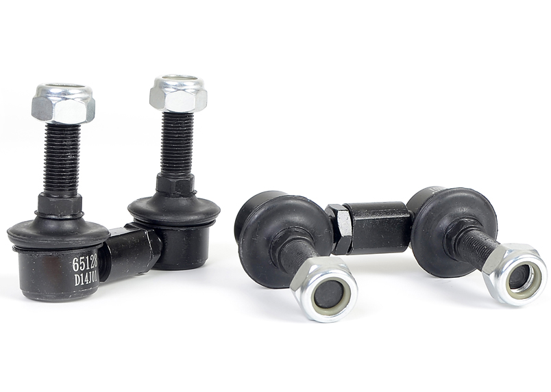 Whiteline KLC172 - 07+ Nissan Skyline R35 GT-R Front Swaybar link kit h/duty-adjustable steel ball Whiteline KLC172 - 07+ Nissan Skyline R35 GT-R Front Swaybar link kit h/duty-adjustable steel ball