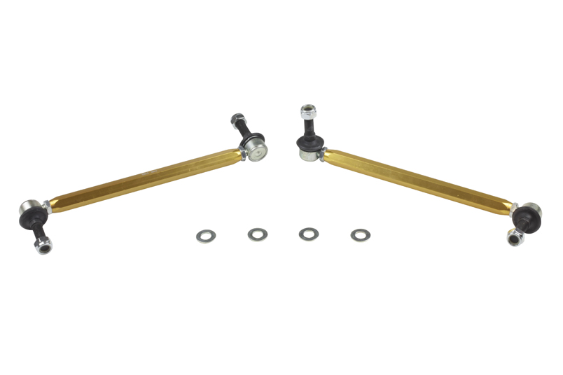 Whiteline KLC175 - 05-10 Chevy Cobalt/6/09+ Cruze/06-11 HHR Front Sway Bar - Link Assembly H/D Adj Steel Ball