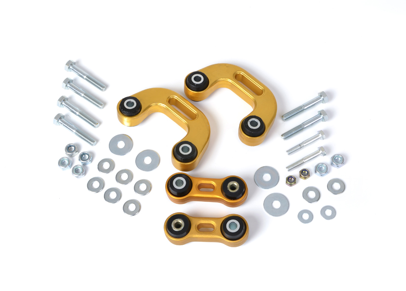 Whiteline KLC31 - 93-00 & 03-07 Subaru Impreza Non-Turbo Front&Rear Sway bar link conv kit - extra h/d alloy