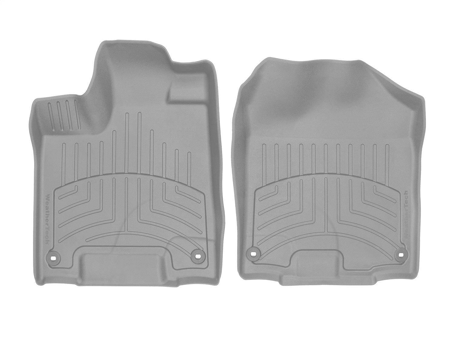 Weathertech 468391IM - FloorLiner™ HP; Gray; Front; Weathertech 468391IM - FloorLiner™ HP; Gray; Front;