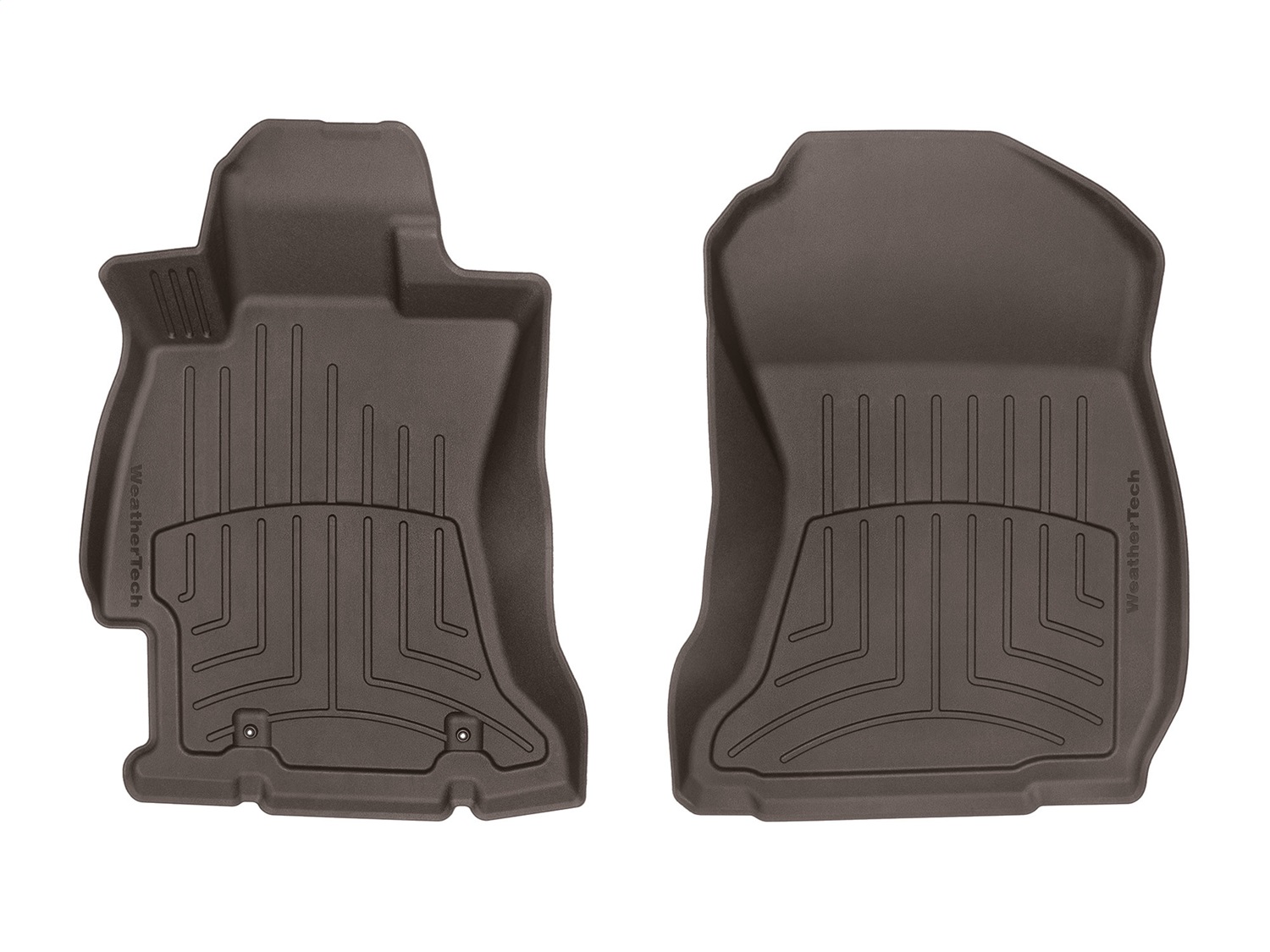 Weathertech 475311IM - FloorLiner™ HP; Cocoa; Front;
