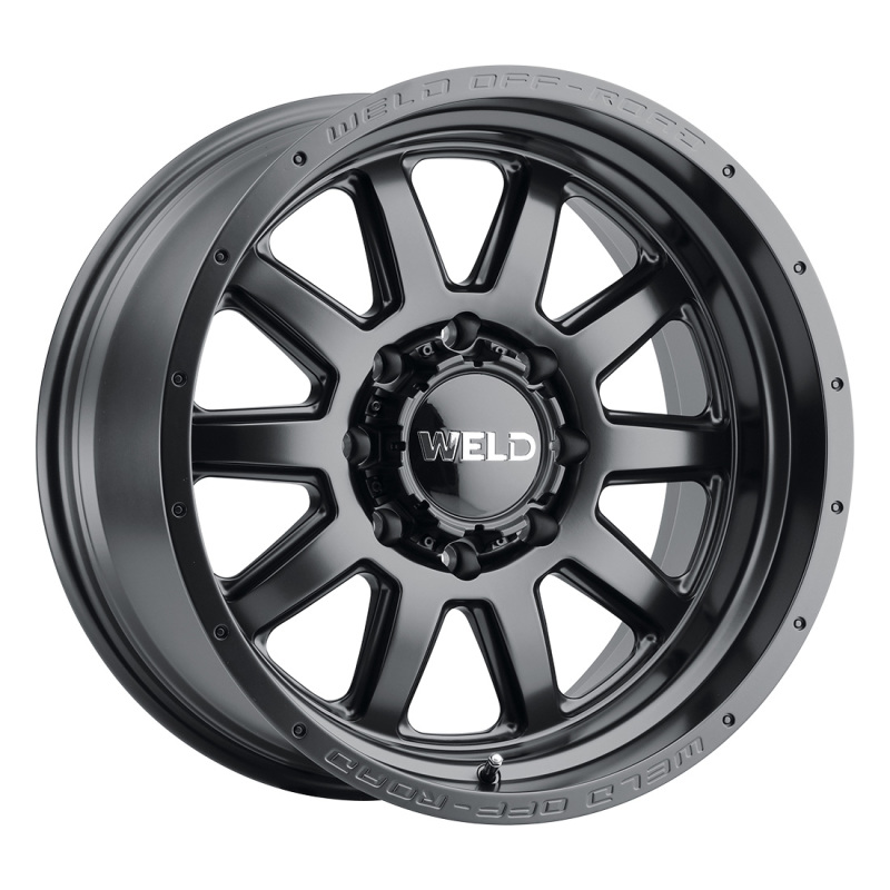 Weld W10100082475 - Off-Road W101 20X10 Stealth 8X165.1 ET-18 BS4.75 Satin Black 125.1 Weld W10100082475 - Off-Road W101 20X10 Stealth 8X165.1 ET-18 BS4.75 Satin Black 125.1