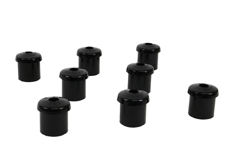 Whiteline W72364 - 10/65-73 Ford Mustang Rear Spring Eye Rear and Shackle Bushings (35mm OD/12.6mm ID)