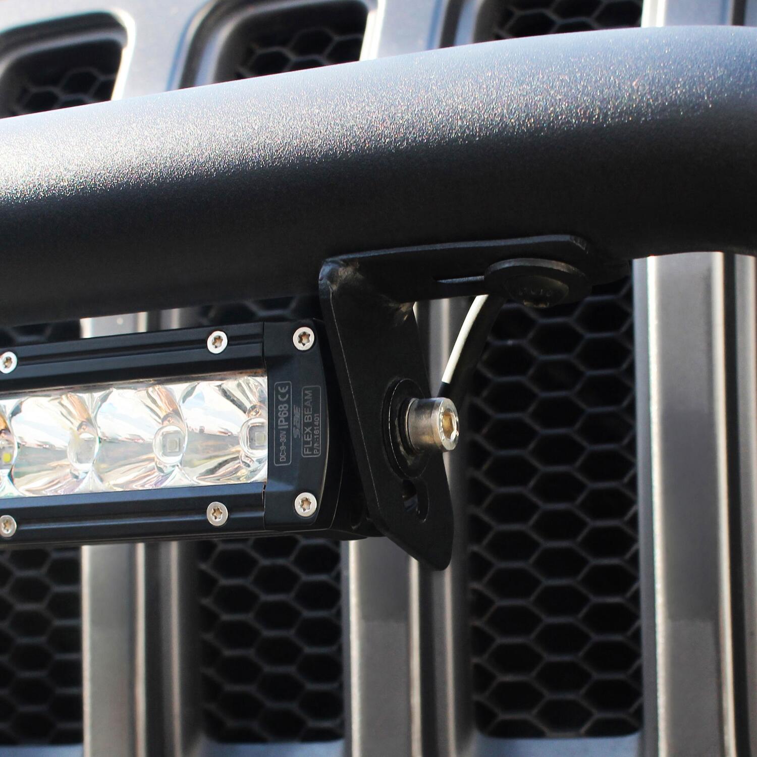 Westin 59-88015 - 07-18 Jeep Wrangler JK / 18-22 Jeep Wrangler JL WJ2 LED Brackets - Tex. Blk Westin 59-88015 - 07-18 Jeep Wrangler JK / 18-22 Jeep Wrangler JL WJ2 LED Brackets - Tex. Blk
