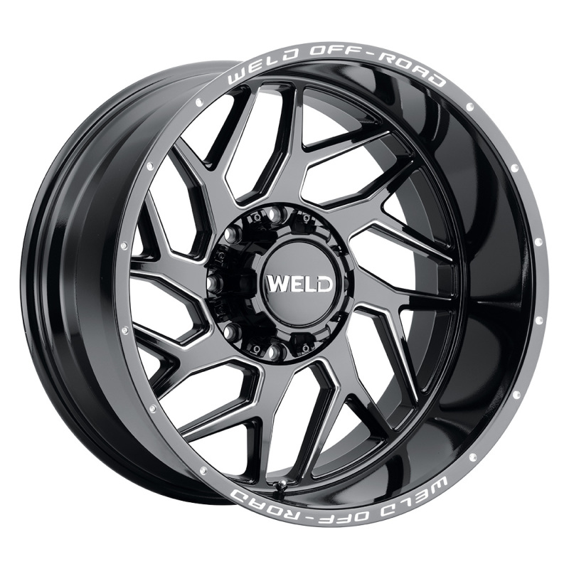 Weld W11720018475 - Off-Road W117 22X10 Fulcrum 8X180 ET-18 BS4.75 Gloss Black MIL 124.3 Weld W11720018475 - Off-Road W117 22X10 Fulcrum 8X180 ET-18 BS4.75 Gloss Black MIL 124.3