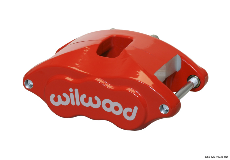 Wilwood 120-10938-RD - Caliper-D52-Red 1.25/1.25in Pistons 1.28in Disc